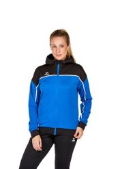 Damska bluza dresowa z kapturem Erima Change. Niebieskie bluzy Erima, bez wzorów, z dresówki, bez ramiączek, z kapturem. Za 258.50 zł.