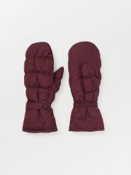 Becksöndergaard Rękawiczki w kolorze bordowym rozmiar: S/M. Czerwone rękawiczki Becksöndergaard, bez wzorów. Za 82.99 zł.