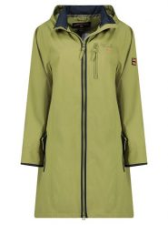 Geographical Norway Parka "Bady" w kolorze khaki rozmiar: S. Brązowe płaszcze Geographical Norway, s, z aplikacjami, bez kaptura. Za 228.38 zł.