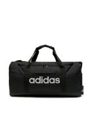 Adidas Torba Linear Duffel Medium JD9555 Czarny. Czarne torby sportowe adidas, bez wzorów, z materiału. Za 149.99 zł.