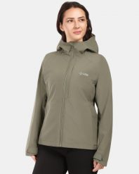 Damska kurtka outdoorowa Kilpi SONNA-W. Zielone kurtki Kilpi, l, bez wzorów, z materiału, bez kaptura. Za 576.97 zł.