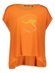 Chiemsee Koszulka sportowa w kolorze pomarańczowym rozmiar: XS. Pomarańczowe t-shirty sportowe Chiemsee, xs, bez wzorów, bez ramiączek, outdoorowe. Za 56.99 zł.