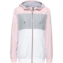 Bluza rozpinana treningowa bonprix pastelowy jasnoróżowy - srebrny - biały. Bluzy marki INOVIK. Za 74.99 zł.