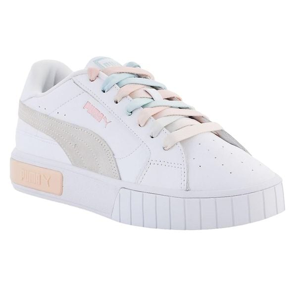 Damskie Buty Sportowe Cali Star. Białe buty do biegania Puma, bez wzorów, z gumy, bez zapięcia. Za 469.00 zł.