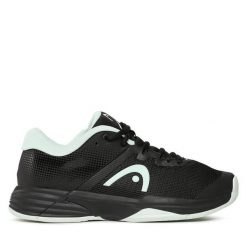 Buty do tenisa Head. Czarne buty treningowe Head, bez wzorów, bez zapięcia, tenisowe. Za 349.99 zł.