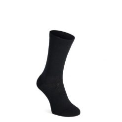 Skarpety rowerowe Mons Royale Atlas Crew Sock. Czarne skarpetki Mons Royale, bez wzorów. Za 90.99 zł.