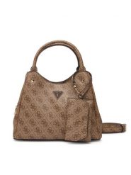 Guess Torebka Lorella HWSG24 84220 Beżowy ciemny. Brązowe torebki klasyczne Guess, z aplikacjami, ze skóry, bez dodatków. Za 584.99 zł.