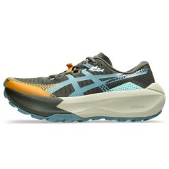 Buty Do Biegania Asics Trabuco Max 5 Dorosłych. Zielone buty do biegania ASICS, bez wzorów, z gumy, bez zapięcia, do biegania. Za 929.45 zł.