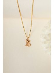 Lodie Silver Srebrny naszyjnik z zawieszką - dł. 40 cm rozmiar: onesize. Szare naszyjniki Lodie Silver, z materiału, z cyrkonią, srebrne. Za 52.99 zł.