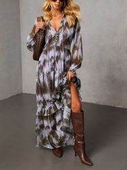 Milan Kiss Sukienka w kolorze błękitnym rozmiar: XL. Niebieskie sukienki Milan Kiss, na co dzień, xl, bez wzorów, bez kołnierzyka, bez ramiączek, maxi, proste. Za 208.99 zł.