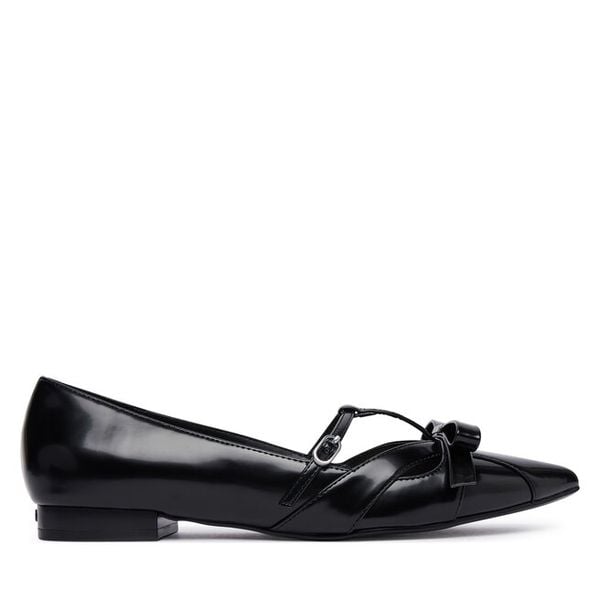 Baleriny Liu Jo. Czarne baleriny Liu Jo, bez wzorów, bez obcasa, bez zapięcia. Za 659.99 zł.