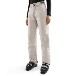 Spodnie snowboardowe damskie premium Ultimate Nival. Brązowe spodnie narciarskie SIROKO, bez wzorów, z materiału, narciarskie, primaloft. Za 634.00 zł.