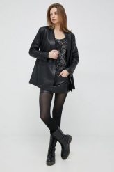 Dkny marynarka kolor czarny dwurzędowa gładka. Czarne marynarki i żakiety DKNY, l, bez wzorów, bez ramiączek. Za 899.99 zł.