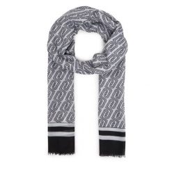 Szal Liu Jo. Czarne szaliki i kominy Liu Jo, bez wzorów. Za 169.99 zł.