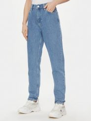 Calvin Klein Jeans Jeansy Mom Jean J20J222153 Niebieski Mom Fit. Niebieskie jeansy Calvin Klein Jeans, bez wzorów, z jeansu. Za 239.99 zł.