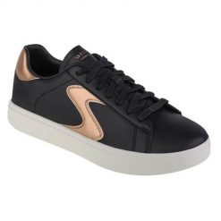 Buty do chodzenia damskie Skechers Eden Lx-beaming Glory. Czarne buty treningowe Skechers, bez wzorów, z gumy, bez zapięcia, trekkingowe. Za 298.00 zł.