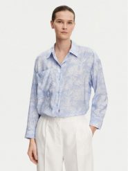 Munthe Koszula Filius 251102525120 Niebieski Loose Fit. Niebieskie koszule Munthe, bez wzorów, z wiskozy, bez kołnierzyka, bez ramiączek. Za 529.99 zł.