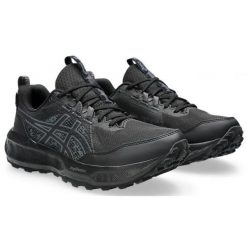 Buty do biegania ASICS Gel Sonoma 8 GTX. Czarne buty do biegania ASICS, na lato, bez wzorów, z gumy, bez zapięcia, do biegania. Za 479.99 zł.