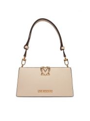 LOVE MOSCHINO Torebka JC4128PP1OLM0110 Écru. Torebki klasyczne Love Moschino, bez wzorów, ze skóry, bez dodatków. Za 879.99 zł.