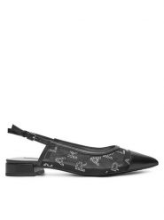 KARL LAGERFELD Sandały Kerrie KL40153 Czarny. Czarne botki KARL LAGERFELD, bez wzorów, ze skóry, bez obcasa, na płaskiej podeszwie, bez zapięcia. Za 859.99 zł.