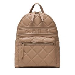 Plecak Valentino. Brązowe plecaki Valentino, bez wzorów, bez dodatków. Za 379.99 zł.