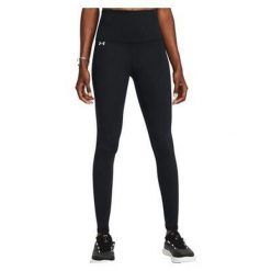 Legginsy damskie Under Armour Motion Ultra High-Rise. Czarne legginsy Under Armour, bez wzorów, sportowe. W wyprzedaży za 220.65 zł.