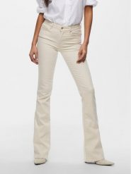 ONLY Jeansy 15230778 Biały Slim Fit. Białe jeansy ONLY, xl, bez wzorów, z bawełny. Za 119.99 zł.
