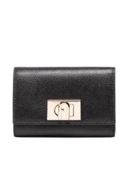 Furla Portfel 1927 WP00225-ARE000-O6000-1-007-20-CN-P Czarny. Czarne portfele Furla, bez wzorów, ze skóry. Za 529.99 zł.