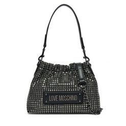 Torebka LOVE MOSCHINO. Czarne torebki klasyczne Love Moschino, bez wzorów, bez dodatków. Za 489.99 zł.