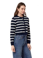 Scotch & Soda Kardigan w kolorze granatowo-białym rozmiar: S. Niebieskie swetry Scotch & Soda, s, bez wzorów, bez ramiączek. Za 159.59 zł.