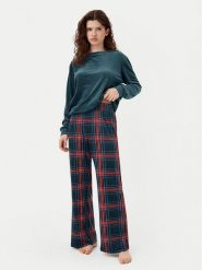 Hunkemöller Piżama 204214 Zielony Regular Fit. Zielone piżamy Hunkemöller, s, bez wzorów, z syntetyku, bez kołnierzyka, bez ramiączek. Za 139.99 zł.