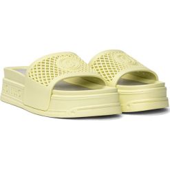 Klapki damskie zółte Liu Jo Cecy 03. Żółte klapki Liu Jo, bez wzorów, bez obcasa, bez zapięcia. Za 321.99 zł.