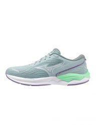 Buty do biegania damskie Mizuno Wave Revolt 3. Białe buty treningowe Mizuno, bez wzorów, z gumy, bez zapięcia, do biegania, mizuno wave. Za 249.99 zł.