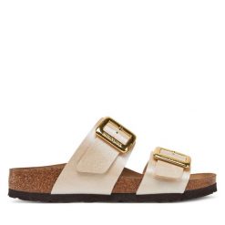 Klapki Birkenstock. Klapki Birkenstock, bez wzorów, bez obcasa, bez zapięcia. Za 539.99 zł.