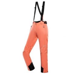 Spodnie damskie narciarskie snowboardowe 10.000 Alpine Pro Edesa. Czerwone spodnie narciarskie Alpine Pro, bez wzorów, narciarskie. W wyprzedaży za 349.00 zł.