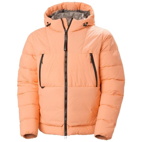 Kurtka narciarska Helly Hansen W22 Arc. Brązowe kurtki narciarskie Helly Hansen, na zimę, bez wzorów, z puchu, bez kaptura, narciarskie. W wyprzedaży za 1,914.00 zł.