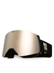 Roxy Gogle Wildlove ERJTG03251 Czarny. Czarne okulary przeciwsłoneczne Roxy, bez wzorów, z syntetyku. Za 623.99 zł.
