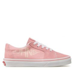 Tenisówki Vans. Czerwone trampki Vans, bez wzorów, bez zapięcia, Vans SK8. Za 279.99 zł.