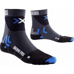 Skarpety X-SOCKS BIKING PRO Czarny. Bielizna termoaktywna damska marki X-Socks. W wyprzedaży za 72.00 zł.