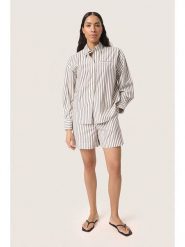 Soaked in Luxury Koszula w kolorze beżowym rozmiar: S. Brązowe koszule Soaked in Luxury, s, bez wzorów, z bawełny, bez kołnierzyka, bez ramiączek. Za 104.99 zł.