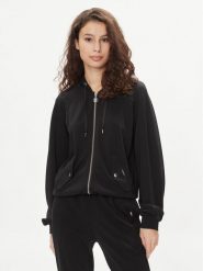 Liu Jo Bluza TA4273 J5942 Czarny Regular Fit. Czarne bluzy Liu Jo, m, bez wzorów, z syntetyku, bez kaptura. Za 439.99 zł.