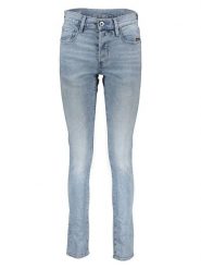 G-Star Dżinsy - Slim fit - w kolorze błękitnym rozmiar: W34/L32. Niebieskie jeansy G-Star, l, z aplikacjami, klasyczne, z podwyższonym stanem. Za 239.95 zł.