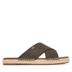 Espadryle MICHAEL Michael Kors. Brązowe espadryle MICHAEL Michael Kors, bez wzorów, bez obcasa. Za 529.99 zł.