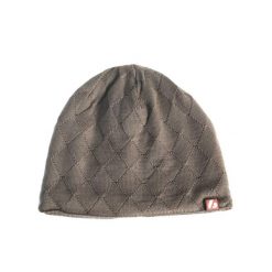 Czapka Beanie na zimę ANTON szara. Szare czapki zimowe BARNETT, bez wzorów. Za 100.00 zł.