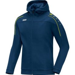 Kurtka Jako femme à capuche Classico. Niebieskie kurtki JAKO, l, bez wzorów, z materiału, z kapturem. Za 180.80 zł.