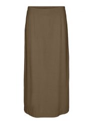 Vero Moda Spódnica w kolorze brązowym rozmiar: S. Brązowe spódnice Vero Moda, na co dzień, s, bez wzorów, midi, proste. Za 48.50 zł.