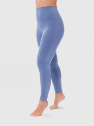 Les Lunes Legginsy sportowe "Luna Active" w kolorze błękitnym rozmiar: XL. Niebieskie legginsy sportowe Les Lunes, xl, bez wzorów, z podwyższonym stanem, outdoorowe. Za 173.99 zł.