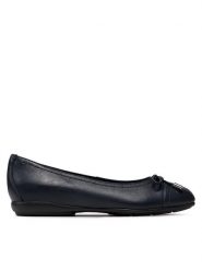 Geox Baleriny D Annytah D D927ND 00085 C4002 Granatowy. Niebieskie baleriny Geox, bez wzorów, ze skóry, bez obcasa, bez zapięcia. Za 319.99 zł.