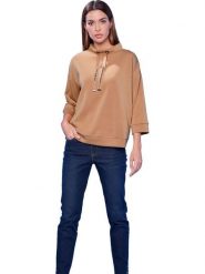Heine Bluza w kolorze beżowym rozmiar: 40. Brązowe bluzy bez kaptura Heine, bez wzorów, bez kaptura. Za 68.95 zł.