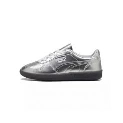 PUMA BUTY PALERMO ASTRO ESCAPE 40045001. Szare buty treningowe Puma, bez wzorów, ze skóry, bez zapięcia, do piłki nożnej. Za 243.99 zł.